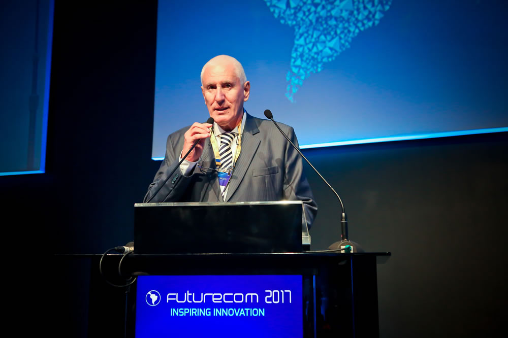Presidente Michel Temer inaugur exhibicin de Futurecom 2017