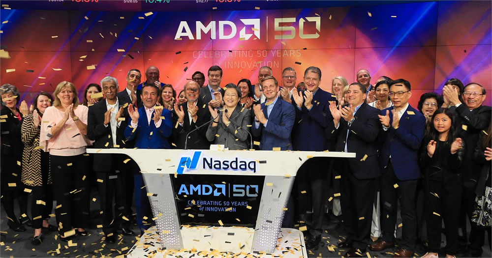 AMD celebra por lo alto sus 50 a�os