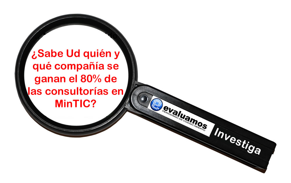 ¿Sabe quién y qué compañía se ganan el 80% de las consultorías en MinTIC?