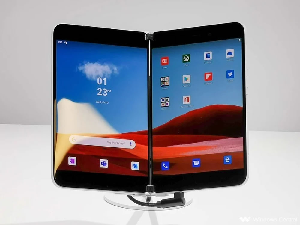 Surface Duo de Ms el 24 de agosto, teléfono - tableta