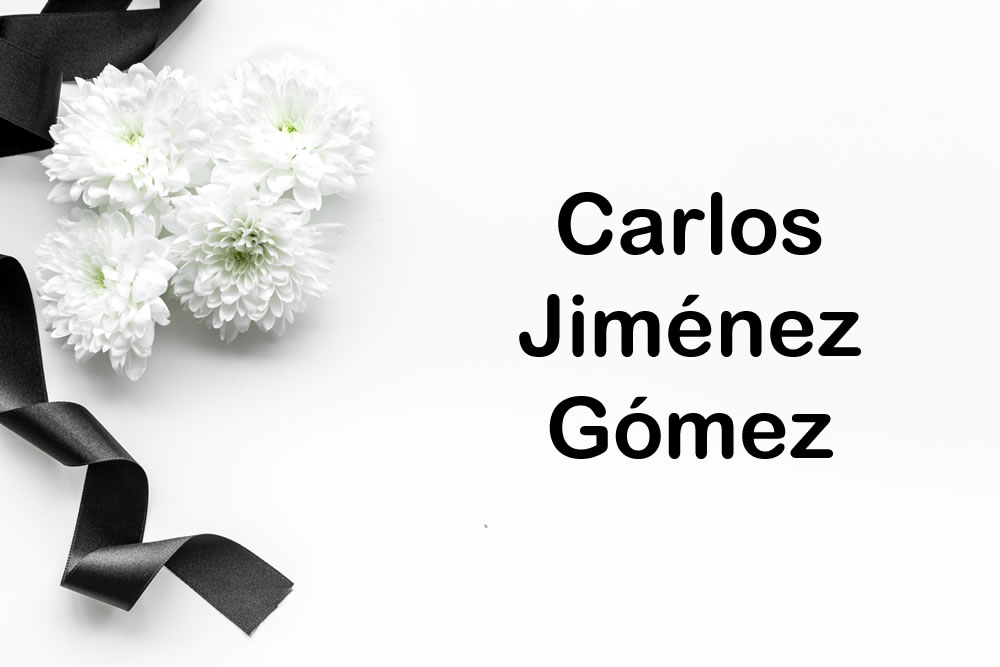 Murió Carlos Jiménez Gómez