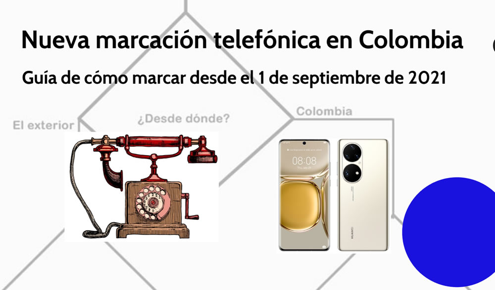 PRESENTACIÓN NUEVA MARCACIÓN TELEFÓNICA EN COLOMBIA