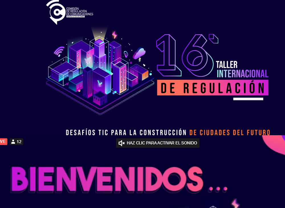 16° Taller Internacional de Regulación organizado por la CRC 