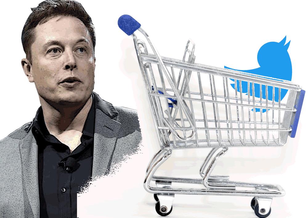 Elon Musk gasta la quinta parte de su fortuna en comprar a Twitter