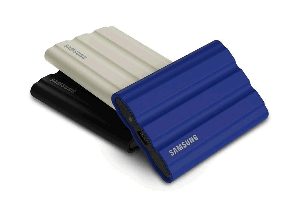 Samsung T7 Shield externo, SSD de 1 o 2 TB