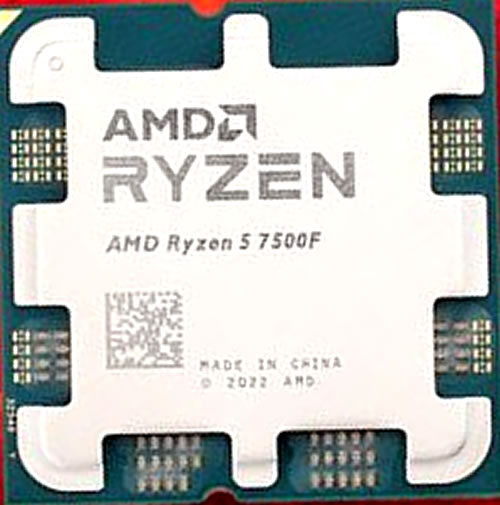 Procesador AMD Ryzen 5 7500F para usuarios normales y para jugadores