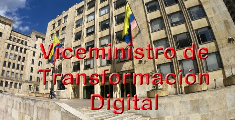 Esta tarde se posesionará el nuevo viceministro de Transformación Digital