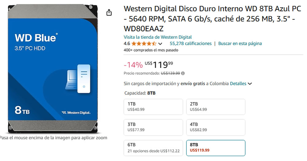 En la época de unidades SSD, las ventas de discos duros crecen Las ventas en el año 2024 superan en un 50% las ventas del 2023.