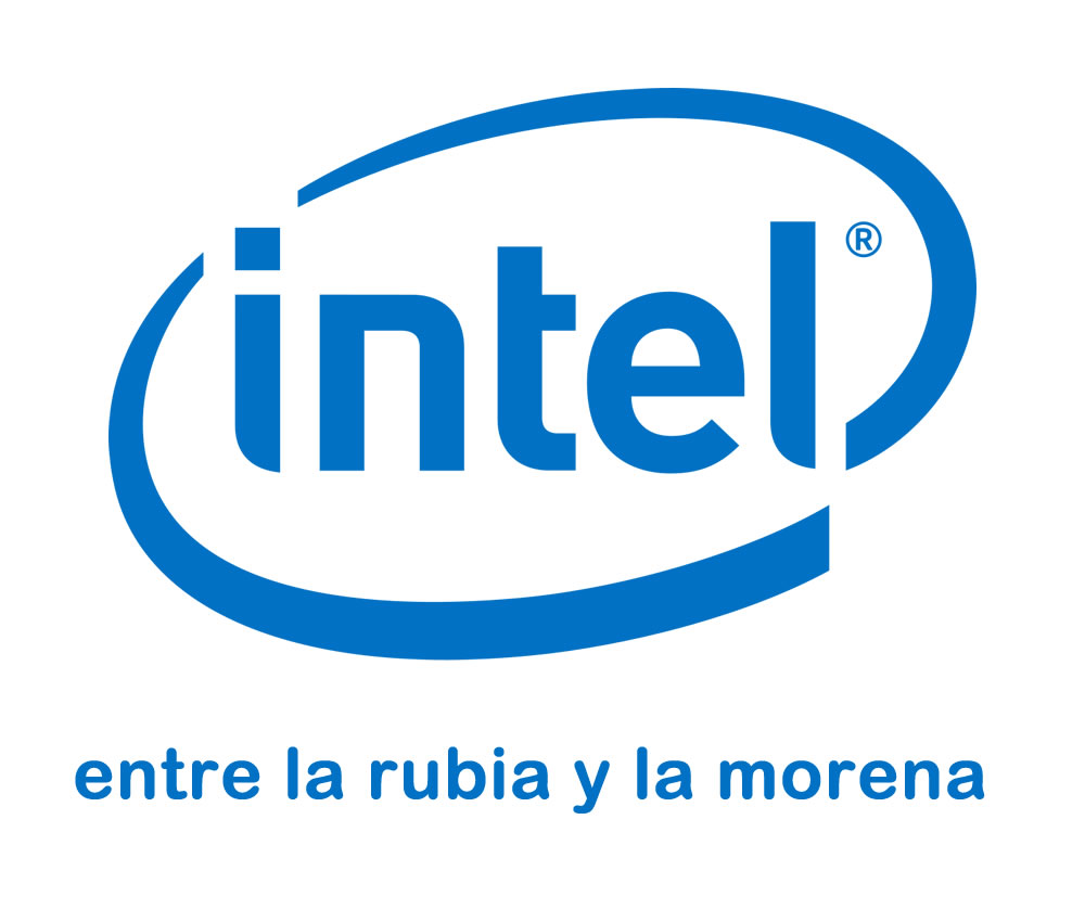 Intel entre la rubia y la morena, como dicen en beisbol