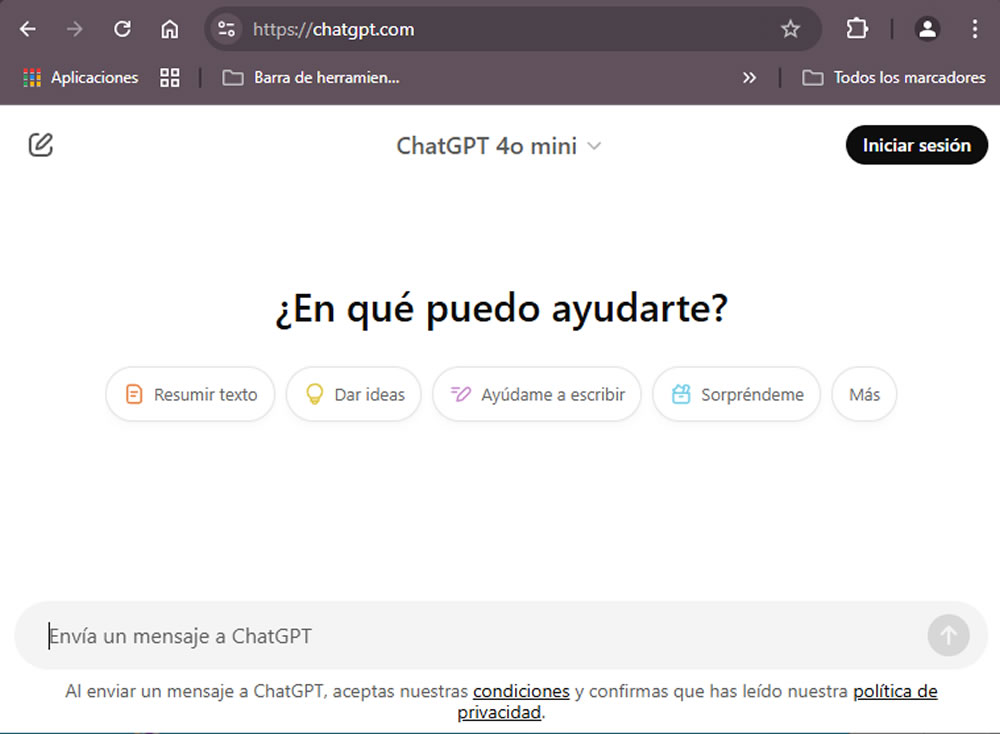 OpenAi compró el dominio chat.com para acortar la URL de chatgpt.com 