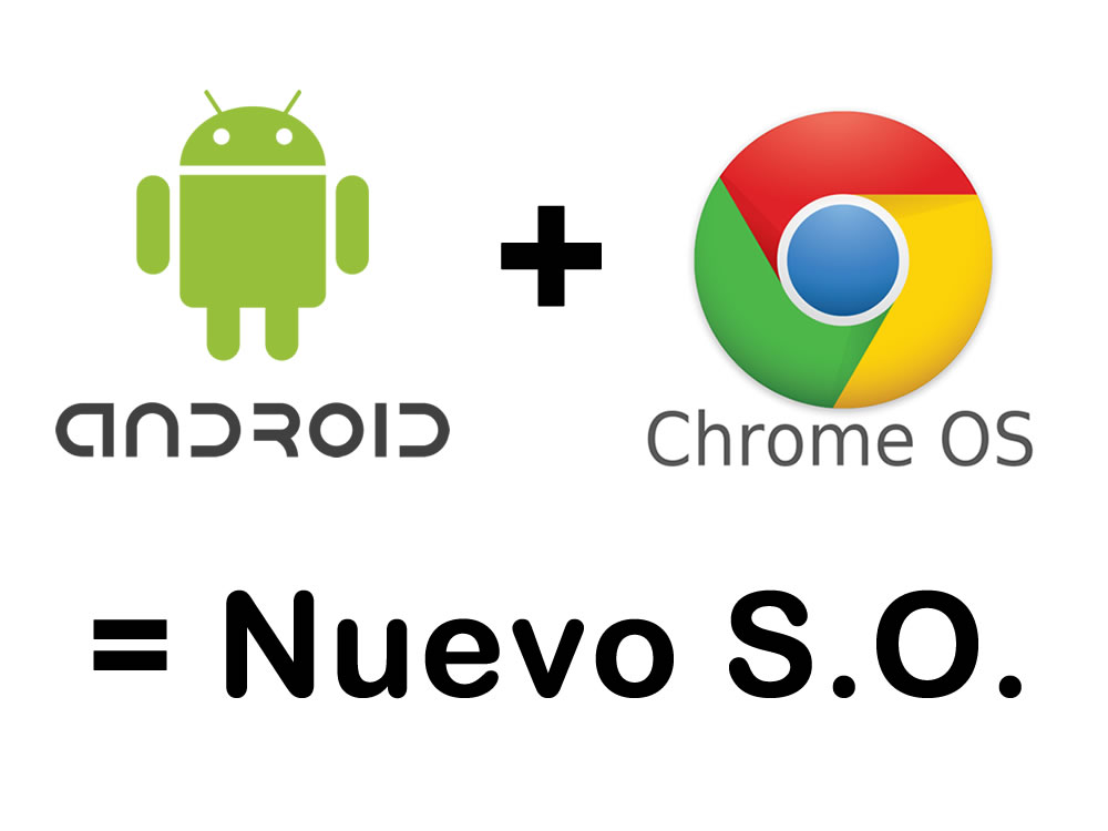 Google aspira a unir a Android con Chrome OS