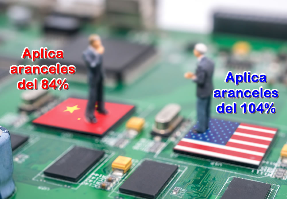 Efecto aranceles: EEUU sube aranceles a China al 104%, China se los sube al 84% y UE decide hoy 