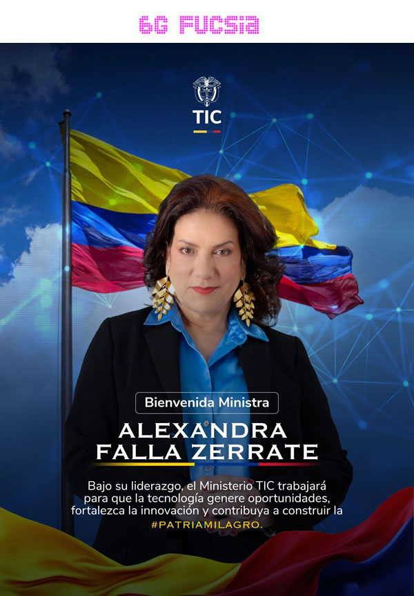 6G Fucsia   Con Alexandra Falla el 7 de agosto fue el D�a de la Independencia TIC