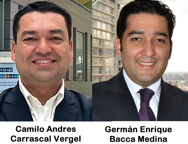 PRIMICIA - Camilo Carrascal Vergel y Germ�n Bacca Medina nuevos viceministros en MinTIC